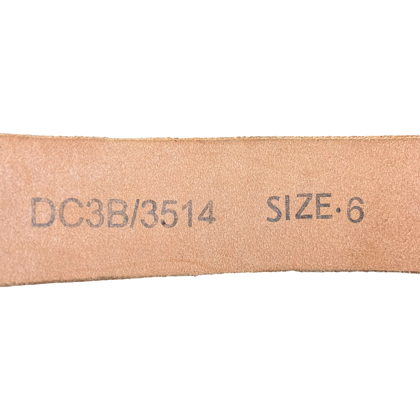 British Army Dark Brown Leather Belt - X Large Size 5