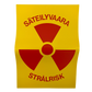 Finnish Army M64/65 Warning Sign - "Radiation Hazard"