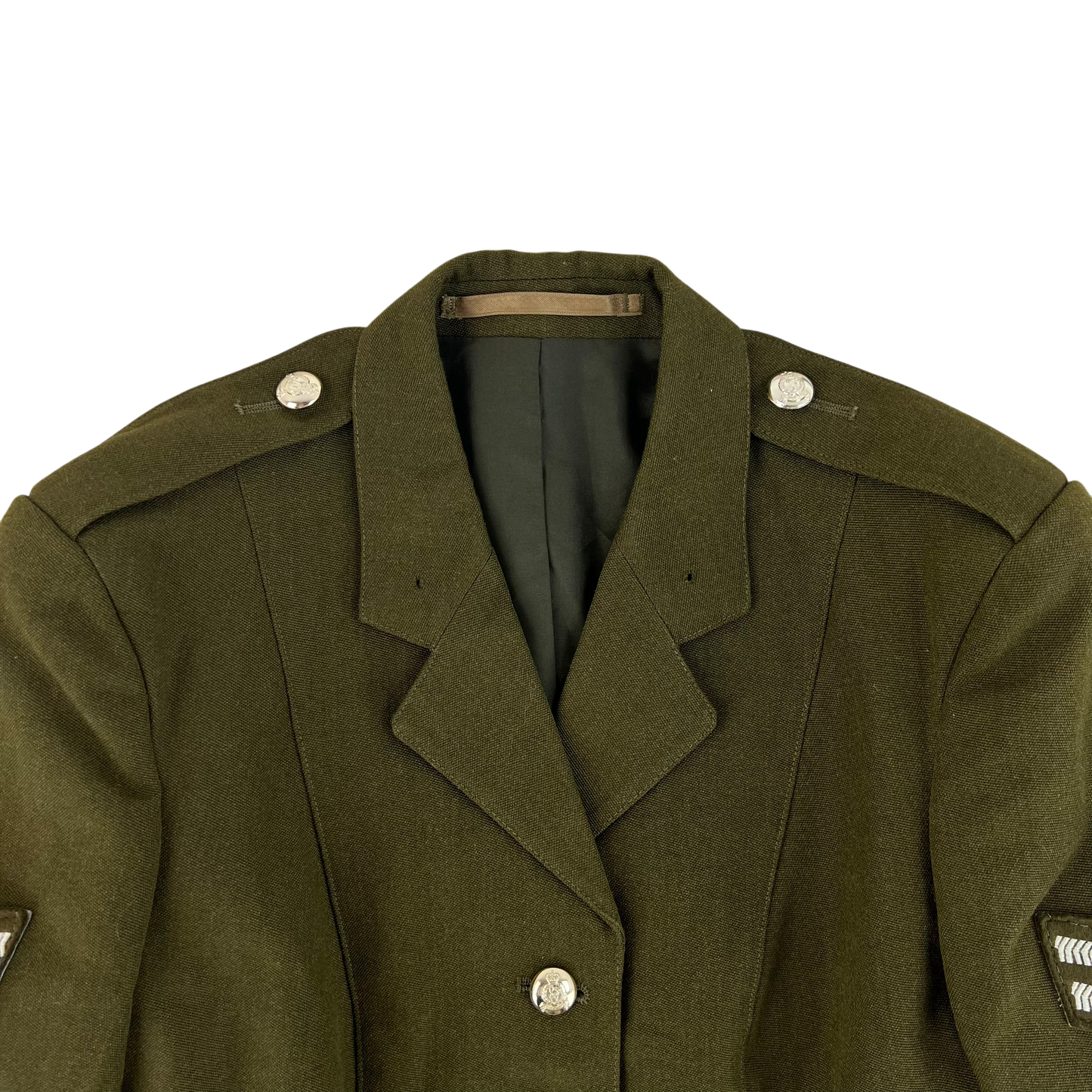 British Army 1980 Pattern Women's No. 2 Olive Green Dress Jacket - Medical Corps - Small 154/92
