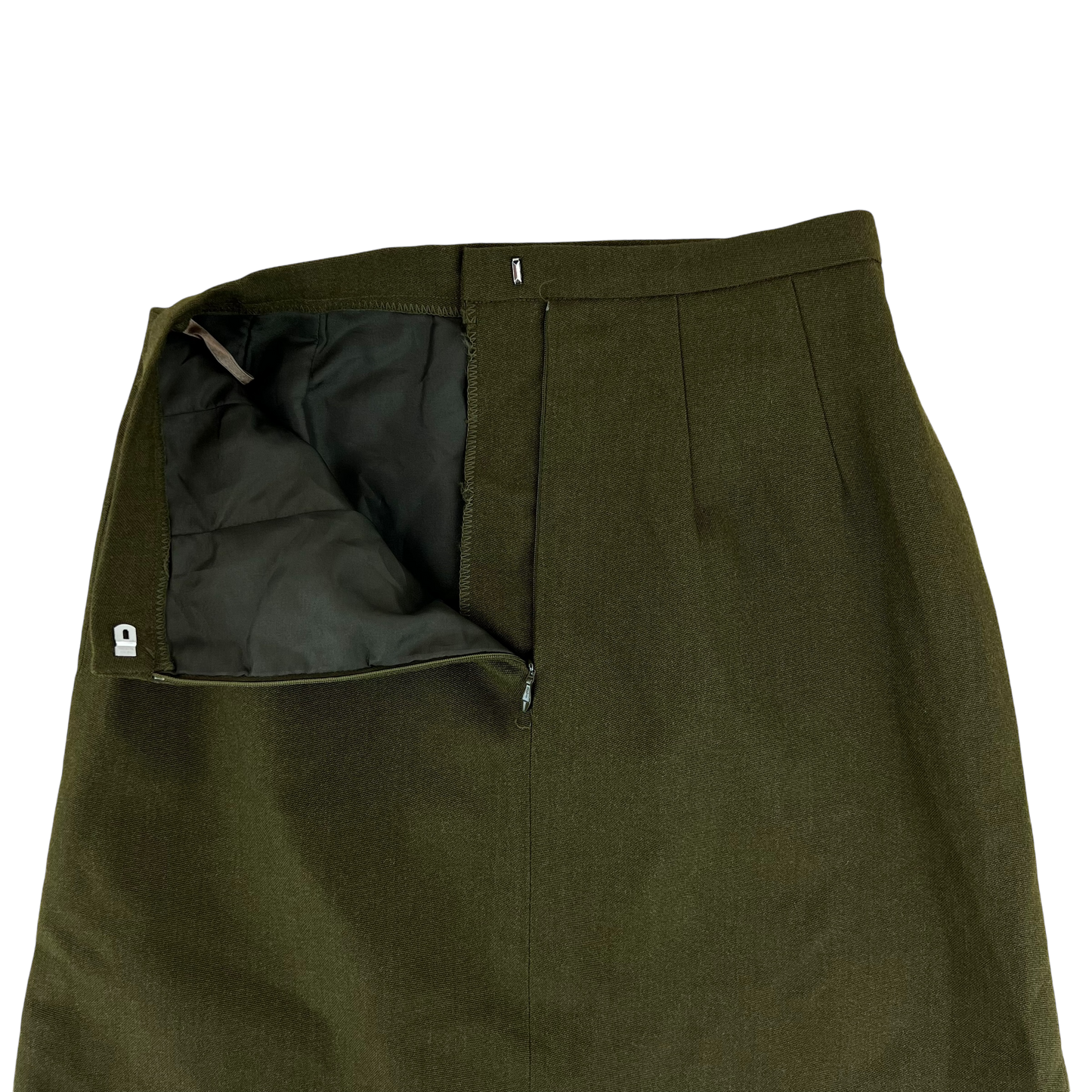 British Army Women's Old Pattern No.2 Dress Skirt - W26.5 L26