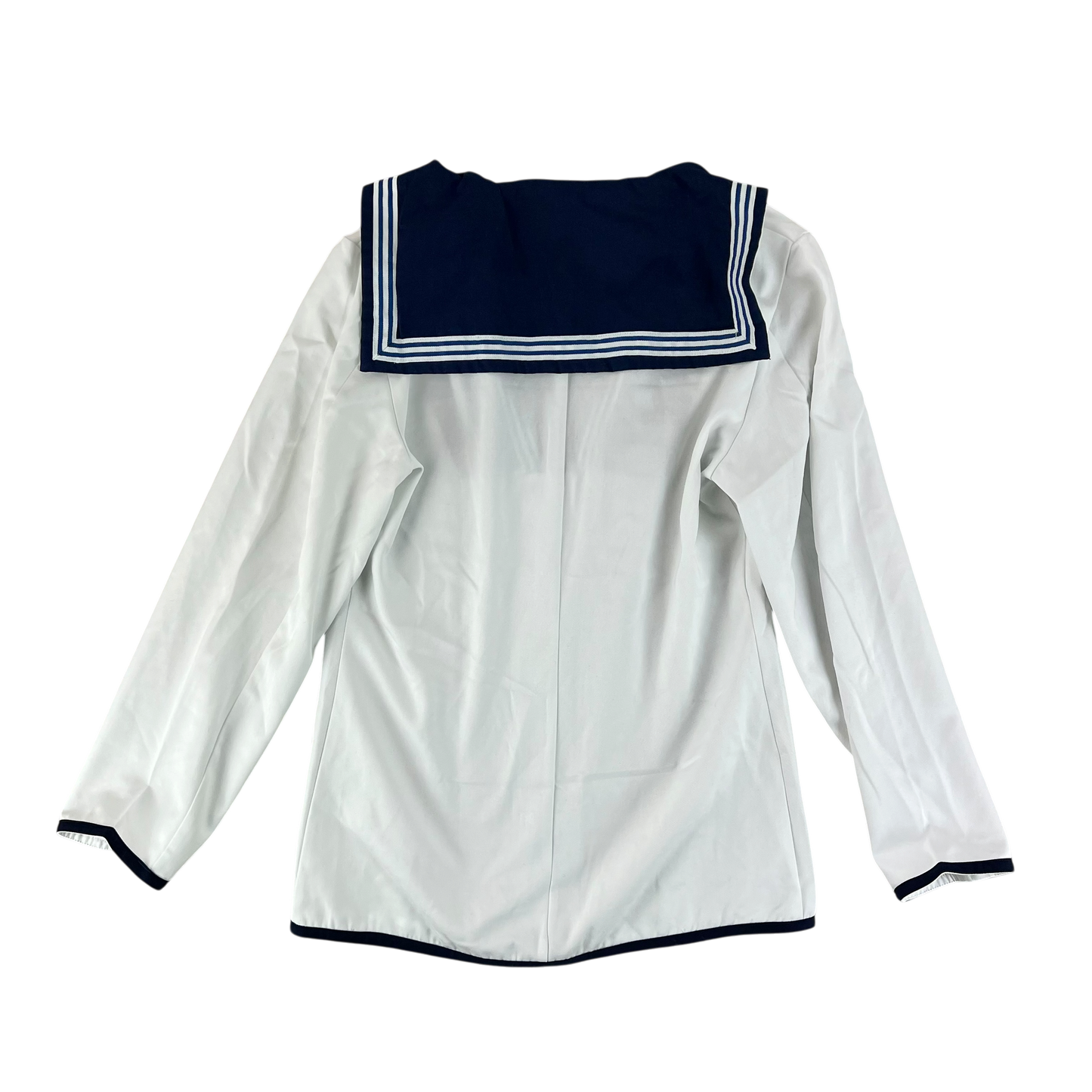 British Royal Navy Women's Class II White Jumper Sailor's Top - Medium 170/96