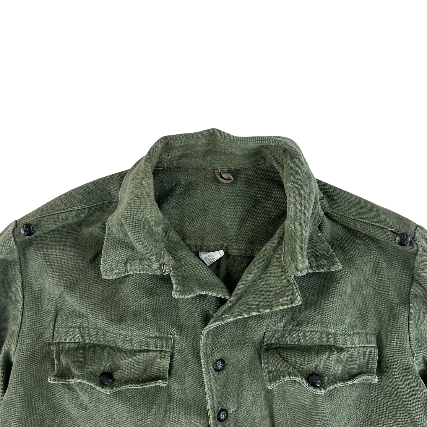 Bulgarian People's Army Olive Green Cossack Shirt - Large