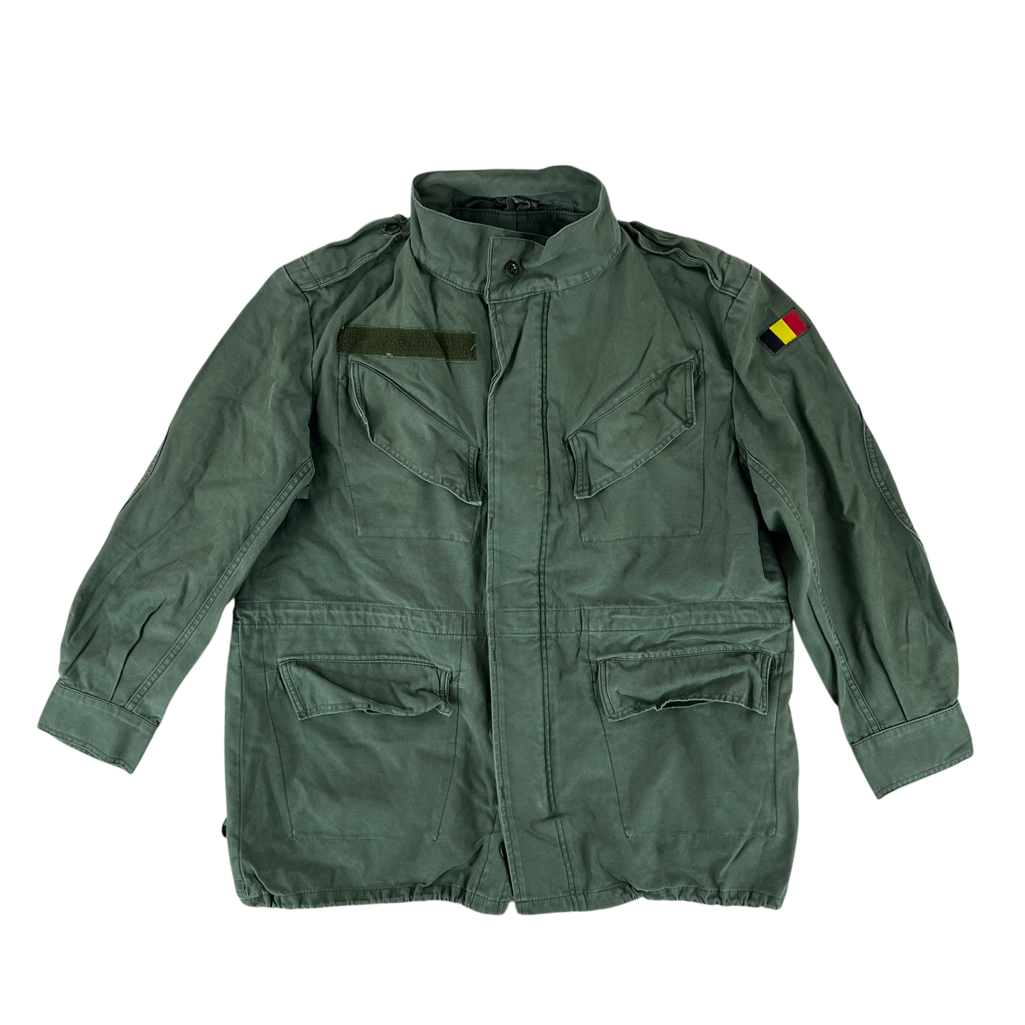 Belgian Army M88 Olive Green Field Jacket - Large