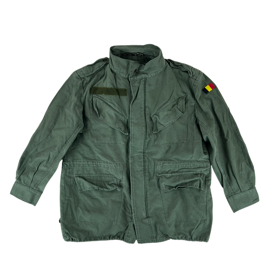 Belgian Army M88 Olive Green Field Jacket - Large