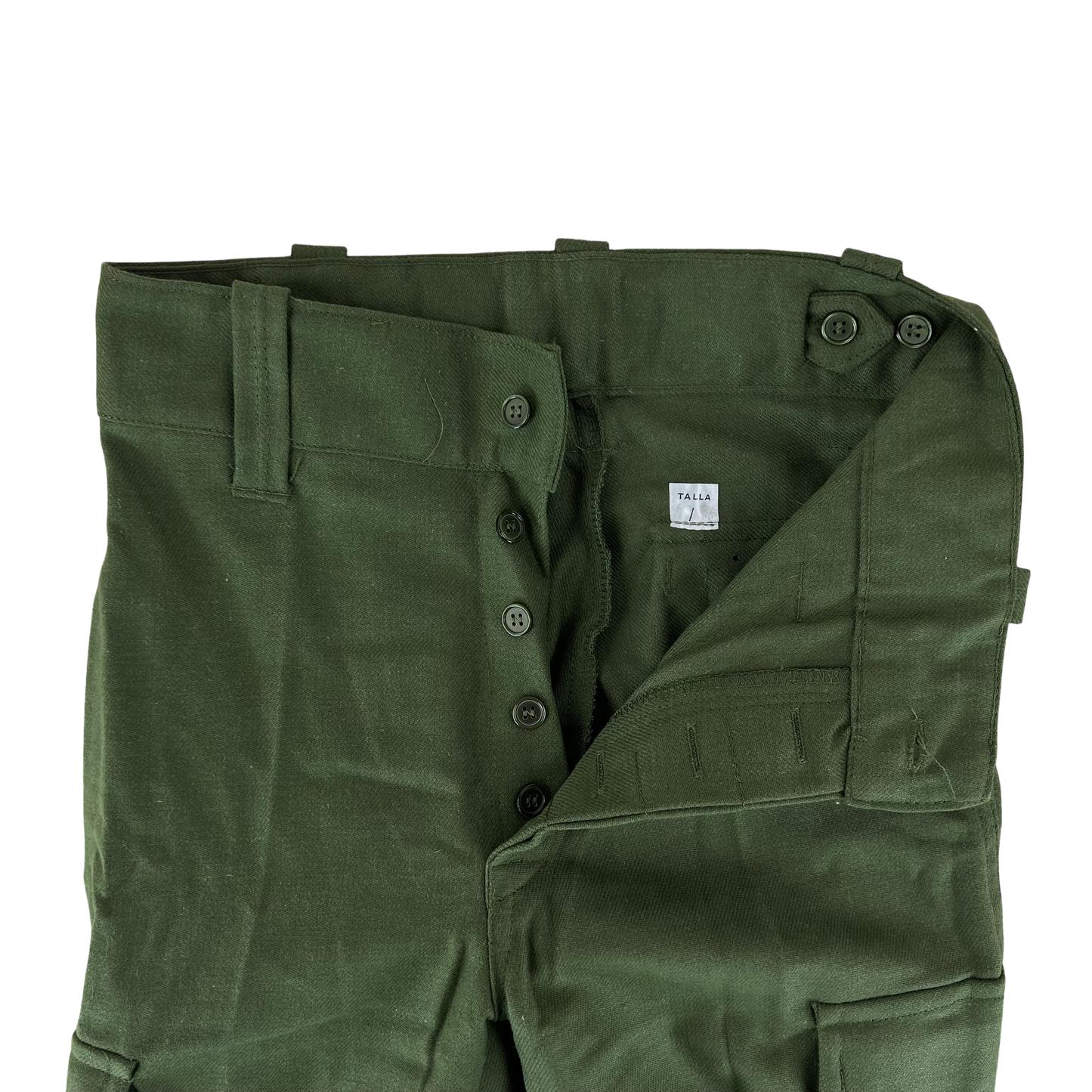Spanish Army 80s Womens Winter Wool Blend Field Trousers - W29 L28