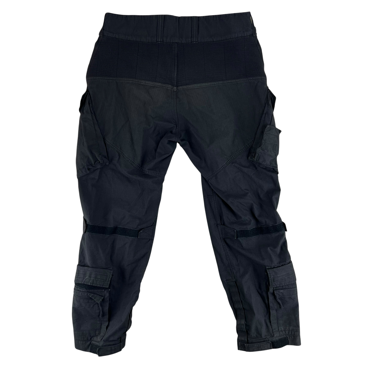British RAF Aircrew Black Padded Combat Trousers - W41 L31.5