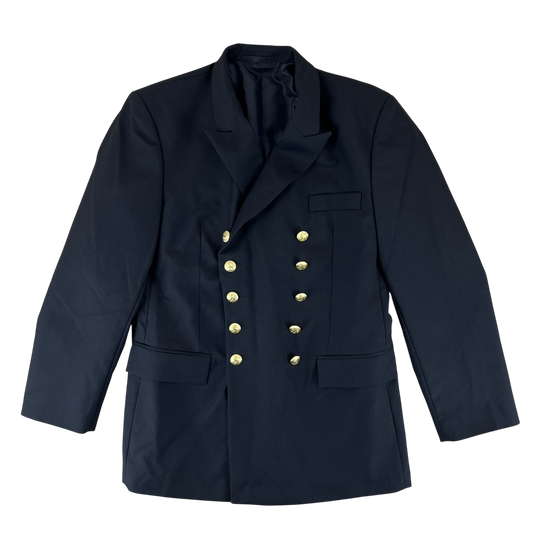 Finnish Navy M83 Black Dress Blazer Jacket - Large