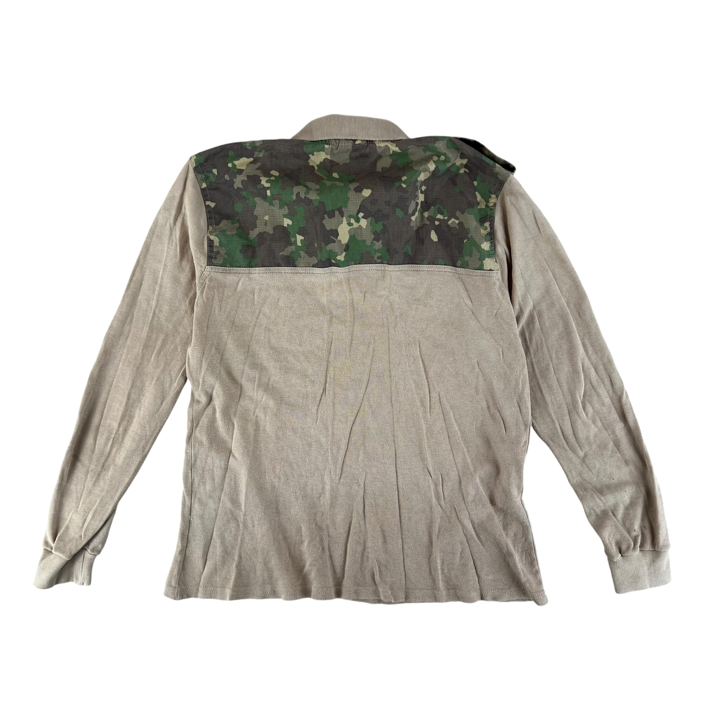 Romanian Army M2017 Woodland Camouflage Polo Top - Medium