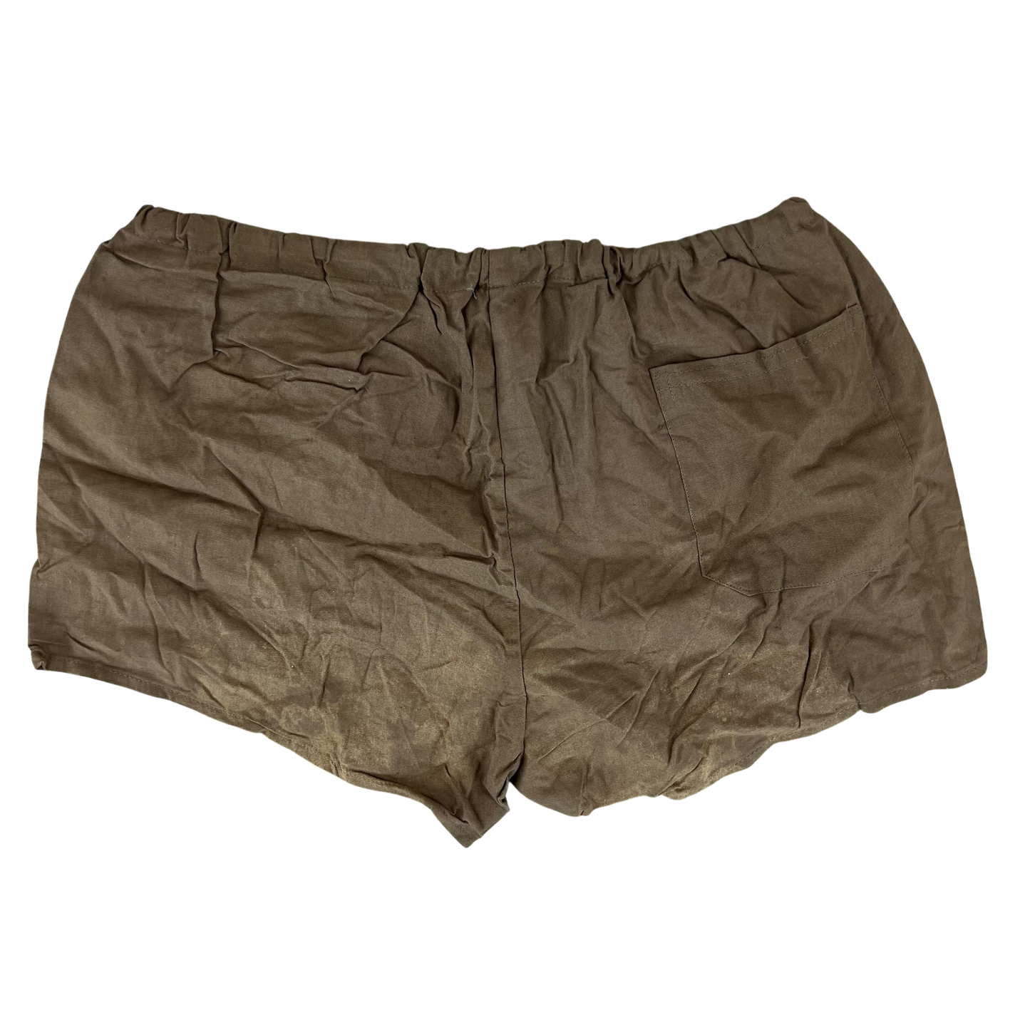 Czechoslovak Army 80's Olive PT Shorts - X Small