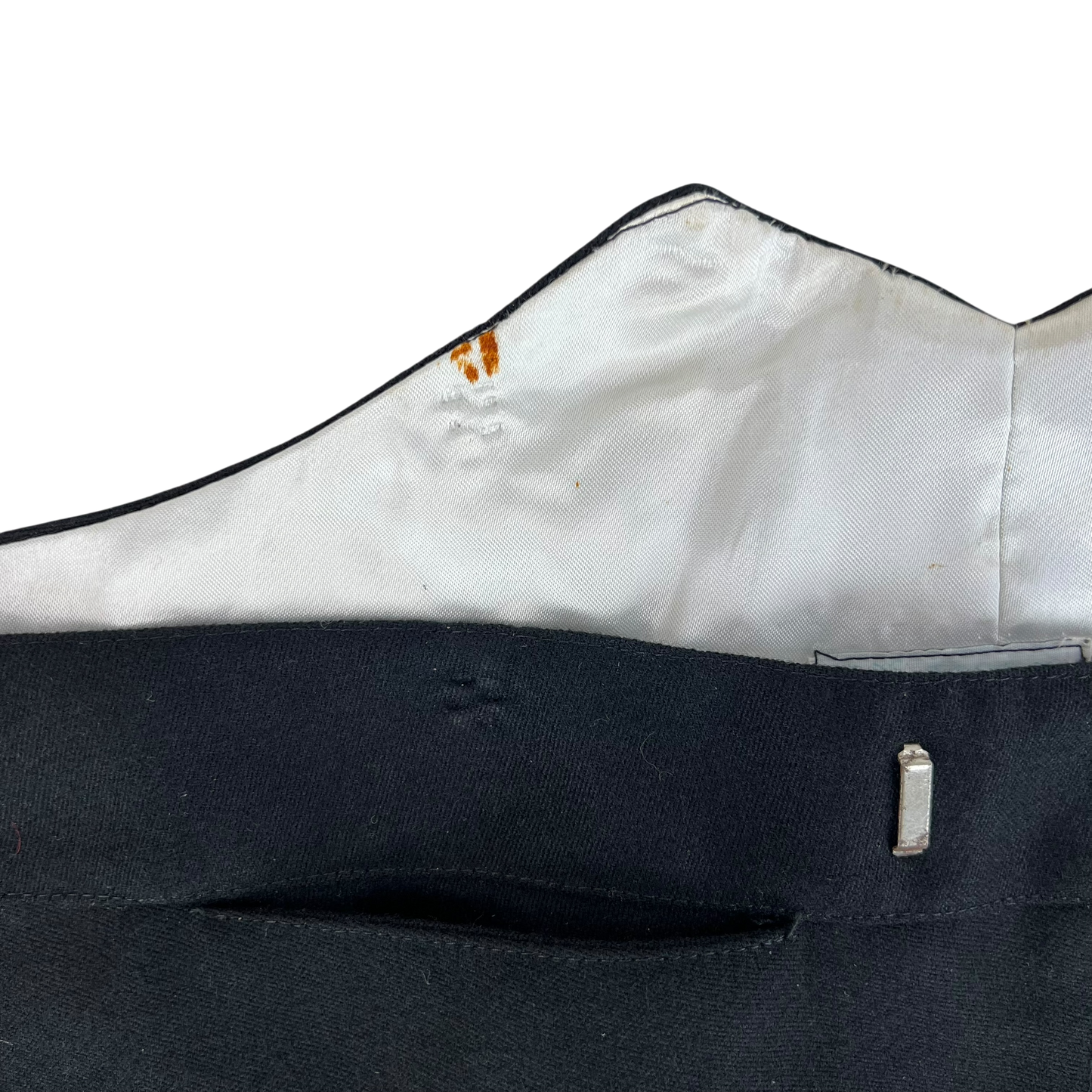 British Royal Navy 80s No. 7 Mess Dress Trousers - W42 L27