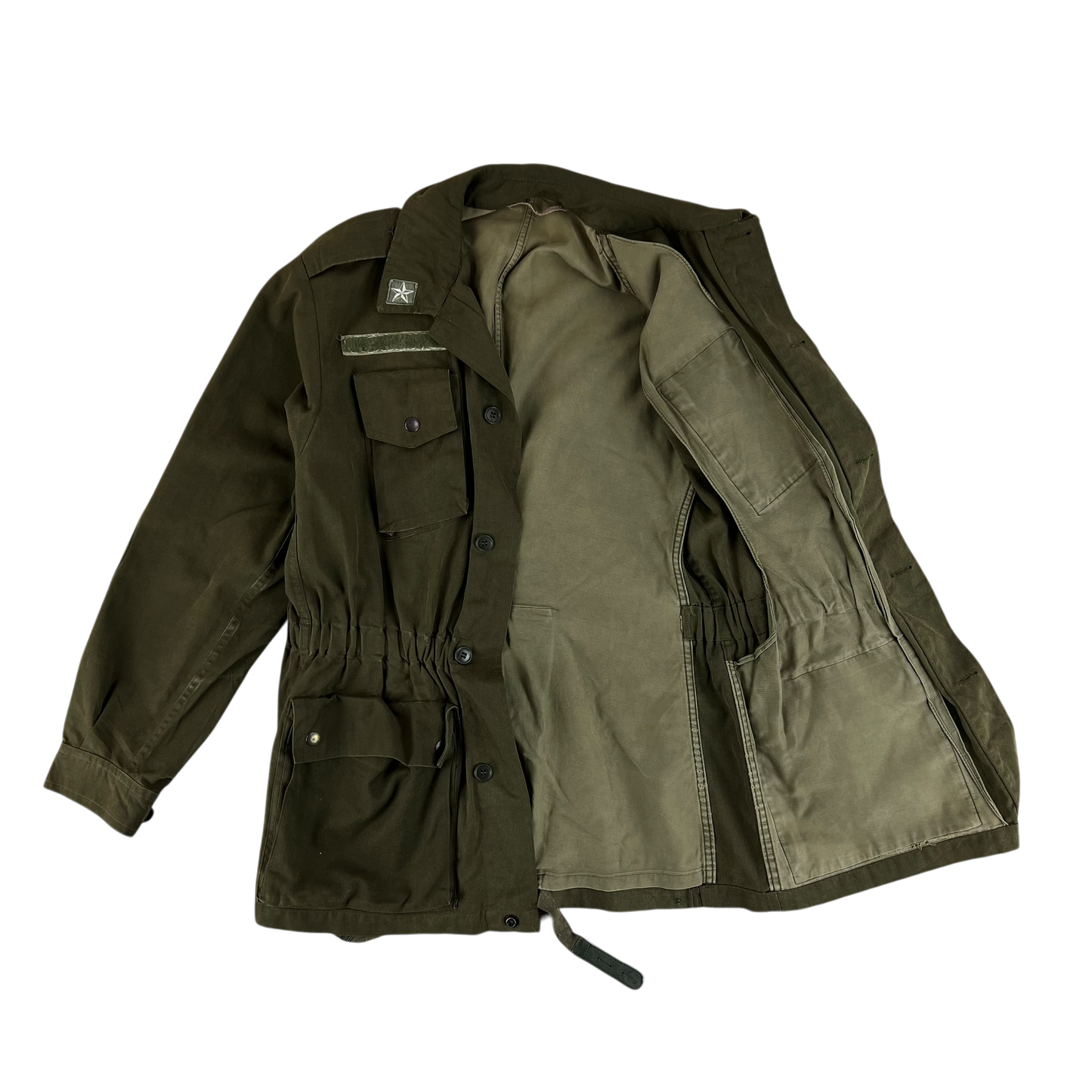 Italian Army Olive Drab Roma 75 Safari Jacket - Medium