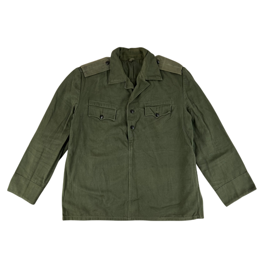 Bulgarian People's Army Olive Green Cossack Shirt - Medium