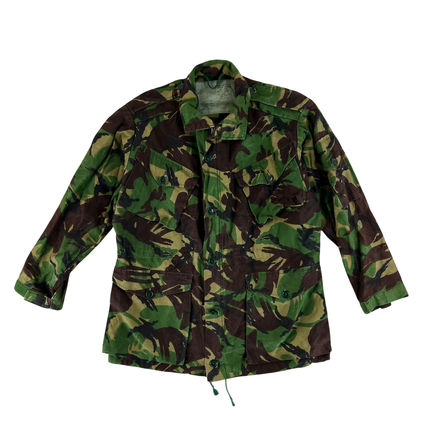 British Army 85 Pattern Woodland DPM Camo Combat Smock - Large 170/104