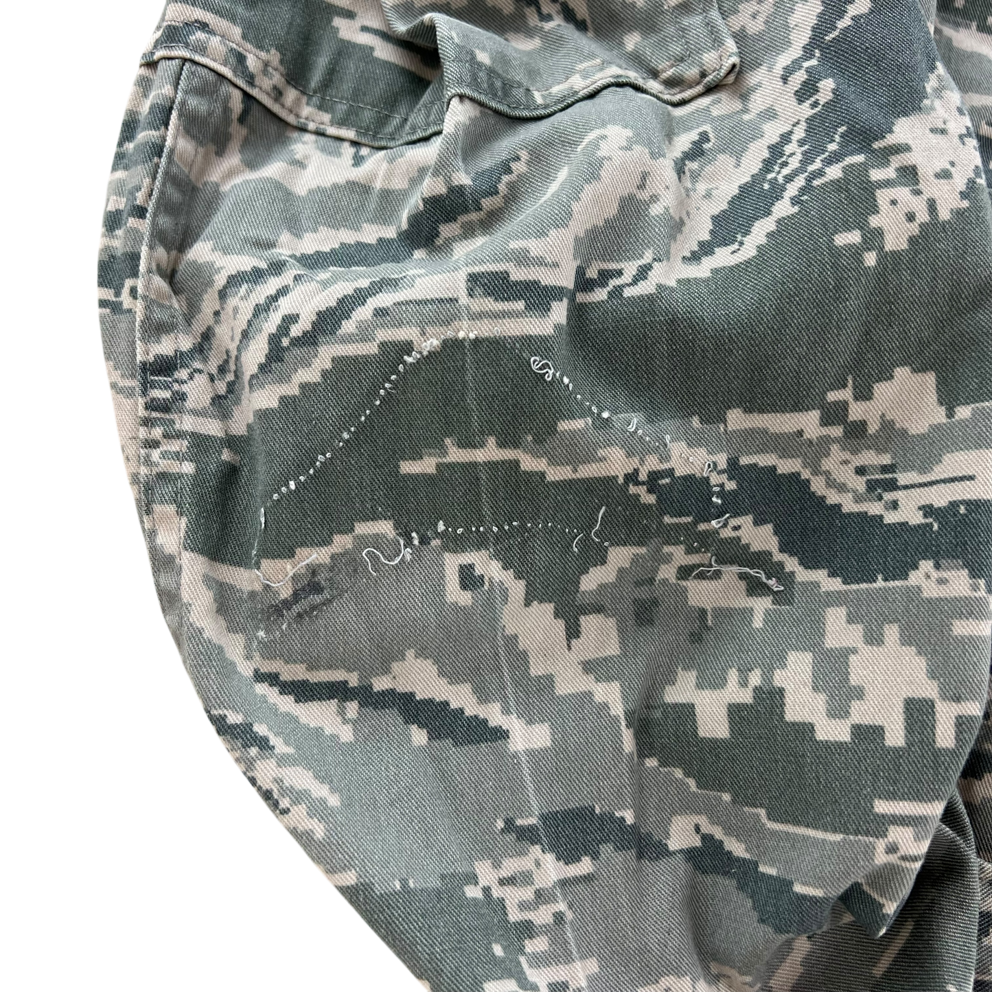 US Air Force Digital Tiger Stripe Pixel Camouflage BDU Combat Jacket - Small