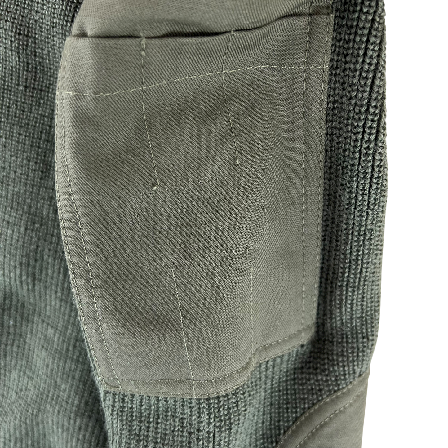 Dutch Army Olive Green Wool Sweater Jumper - Medium