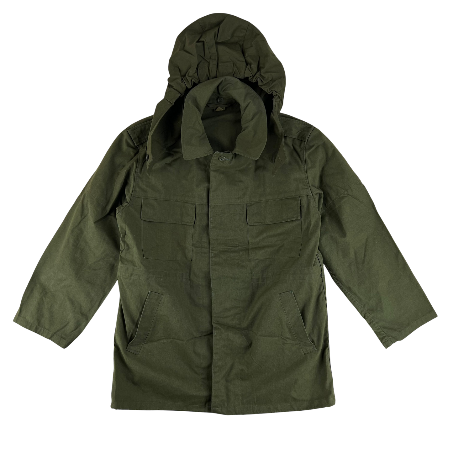 Czechoslovak Army M85 Field Parka Olive Green w/ Hood - Medium 164/100
