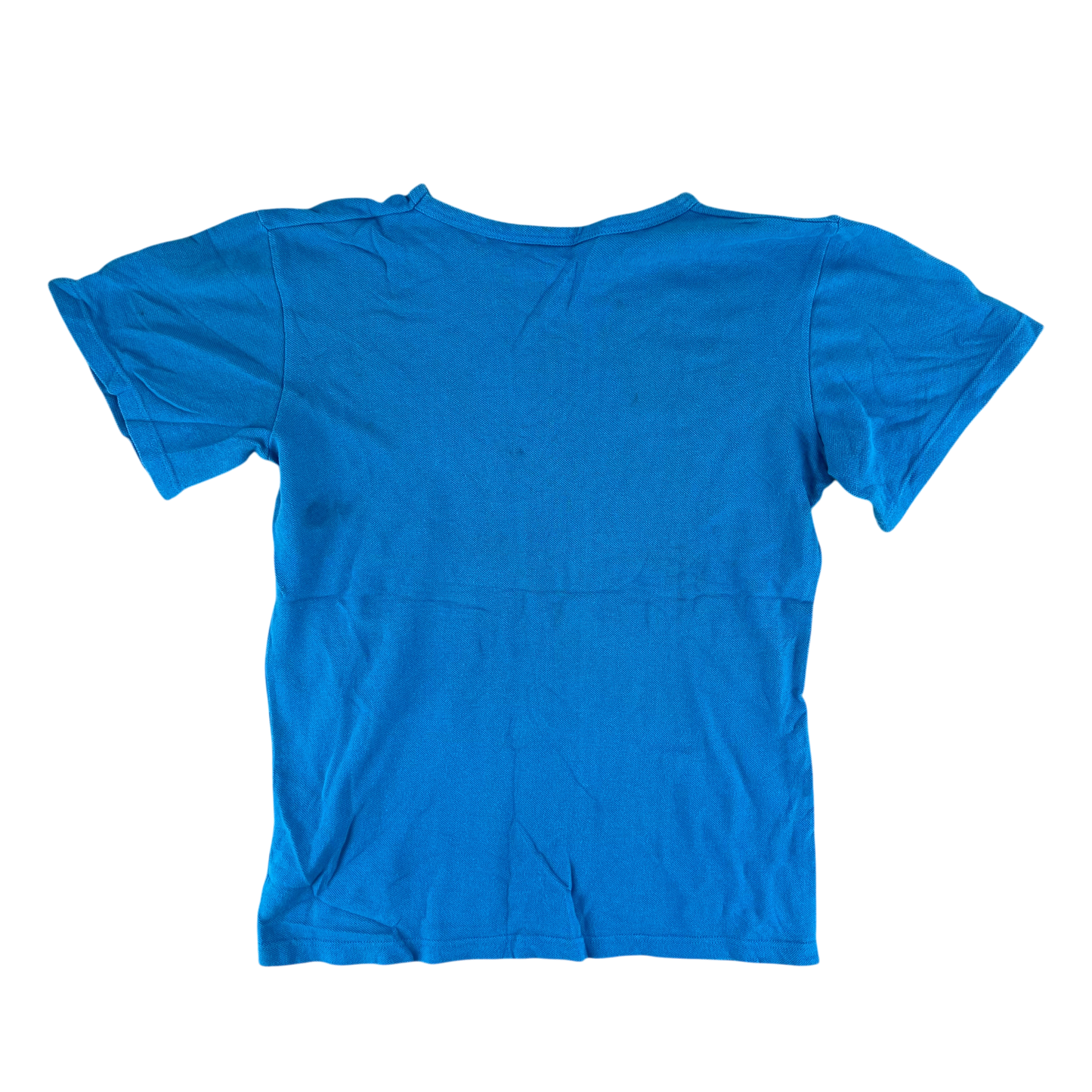 West German Army 70s Blue Training T Shirt - Small