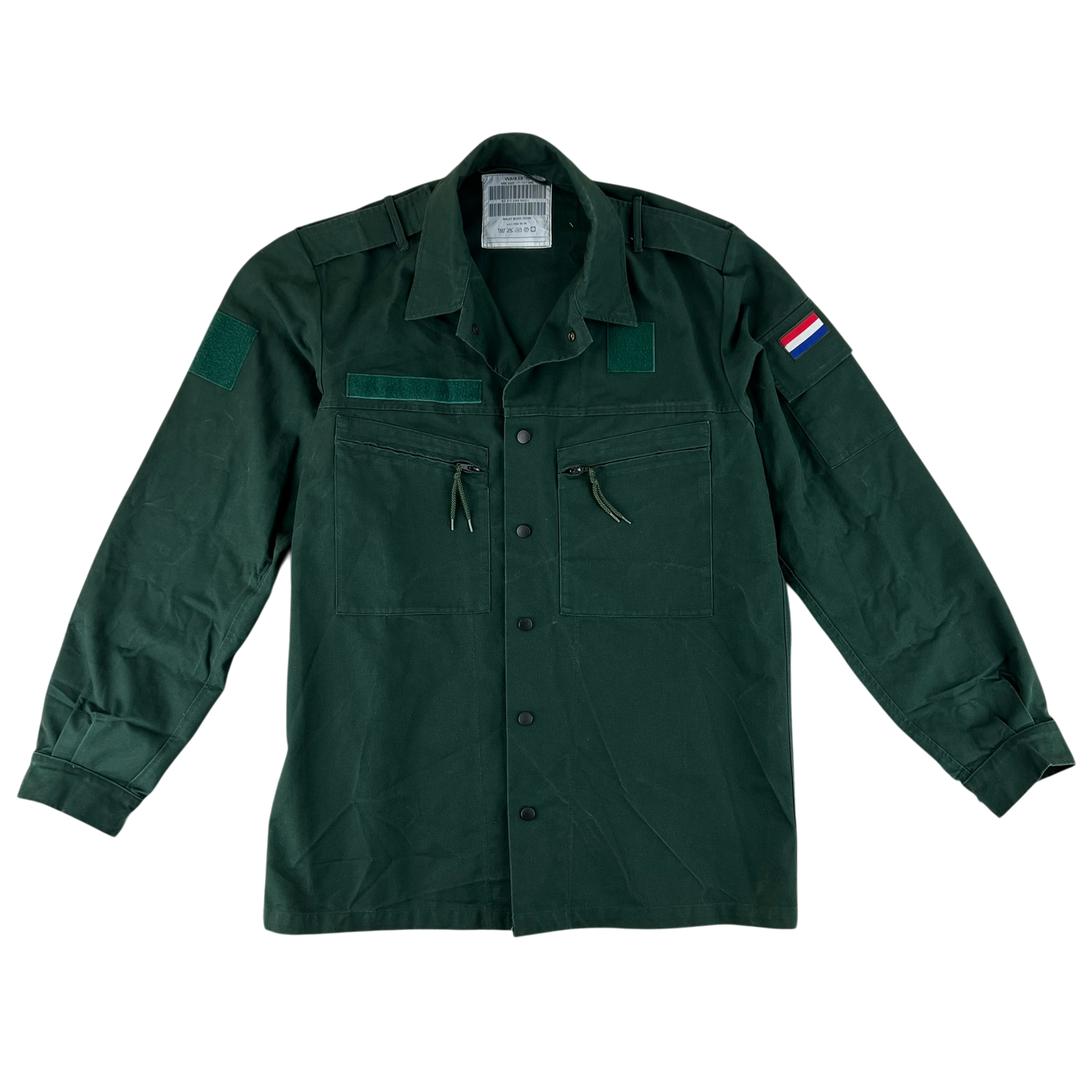 Dutch Army Green Work Jacket - Large