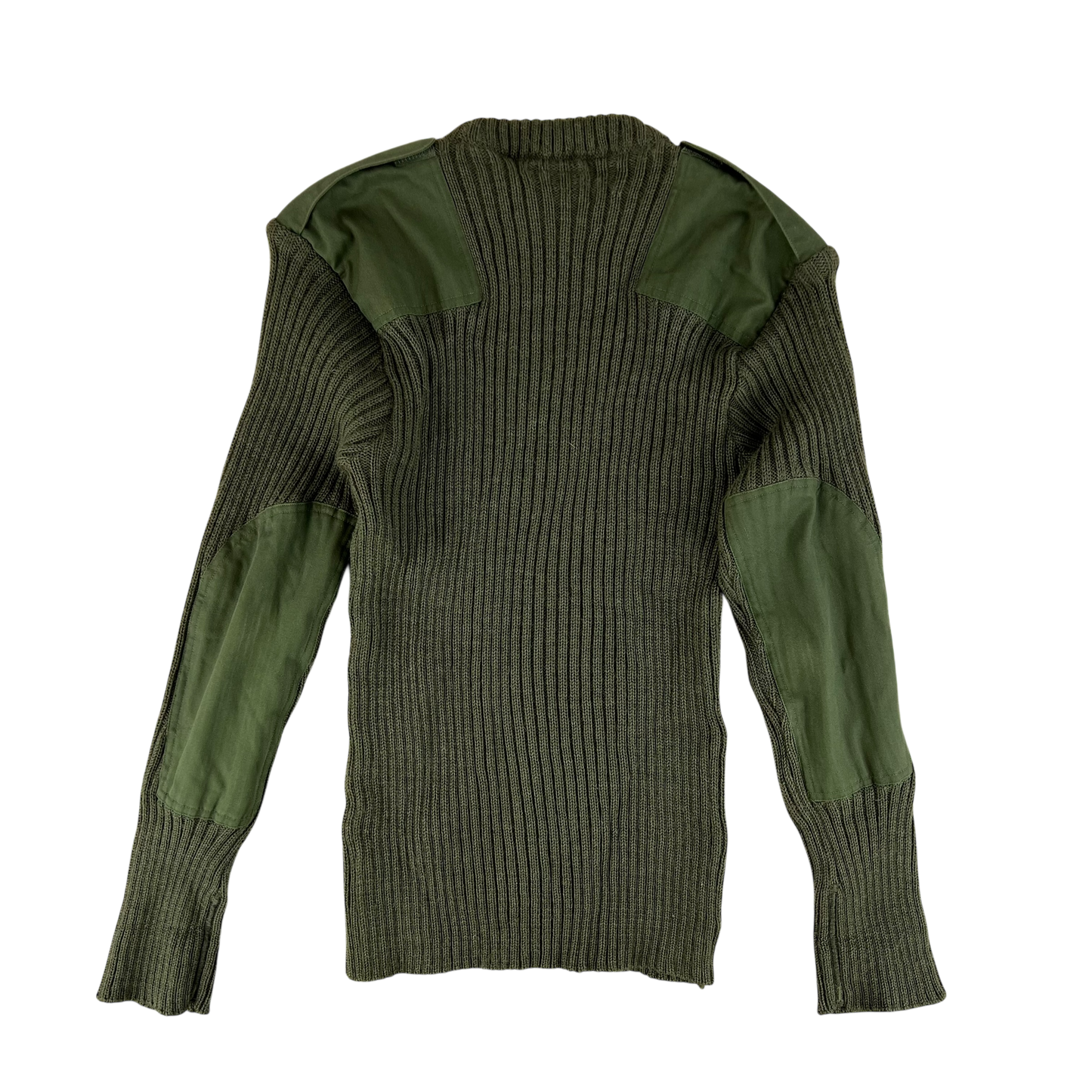 British Army Olive Green Pullover Jumper - Medium 100cm