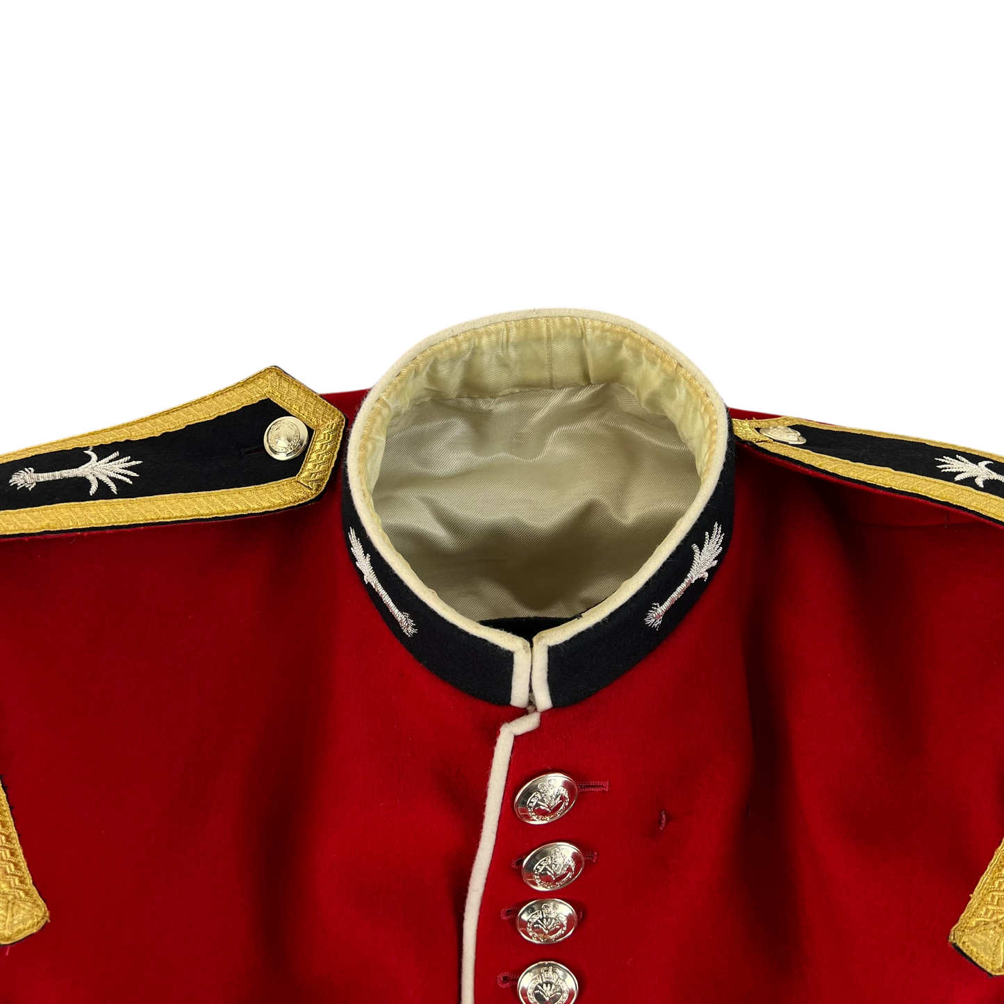 British Army RHQ SGTS Bandsman's Tunic Jacket w/ Wings - Welsh Guards - X Large
