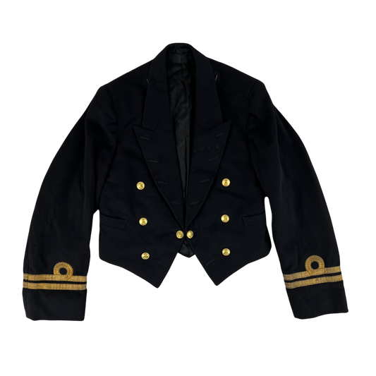 British Royal Navy 40s WW2 Mess Dress Jacket - Small