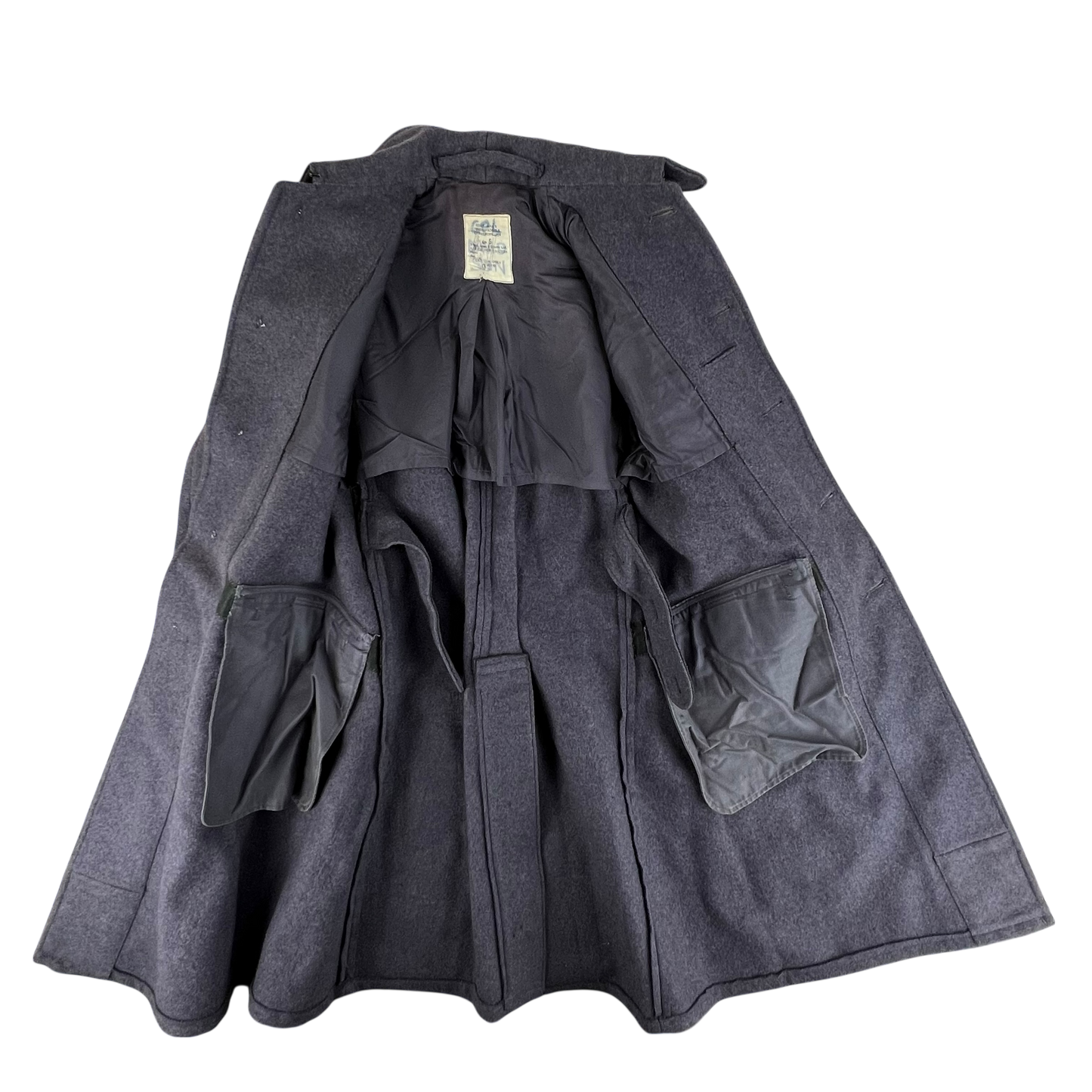 British Army 60s Footguards Wool Greatcoat - Medium SIZE 5