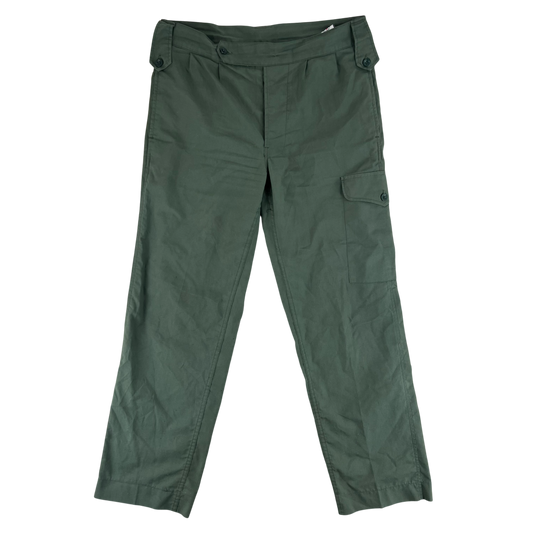 Omani Army Green Fatigue Trousers - W36 L31.5