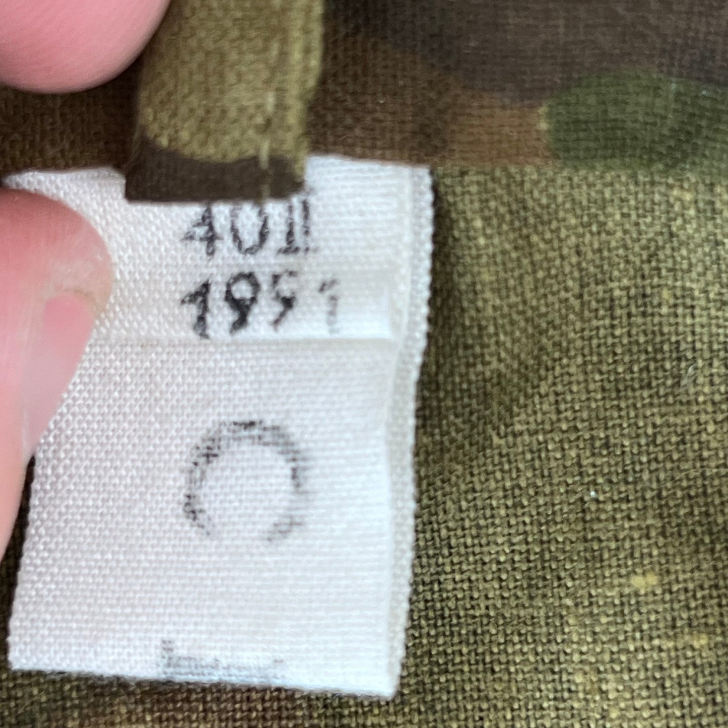Romanian Army M1990 "Leaf" Camouflage Long Sleeve Shirt - Large