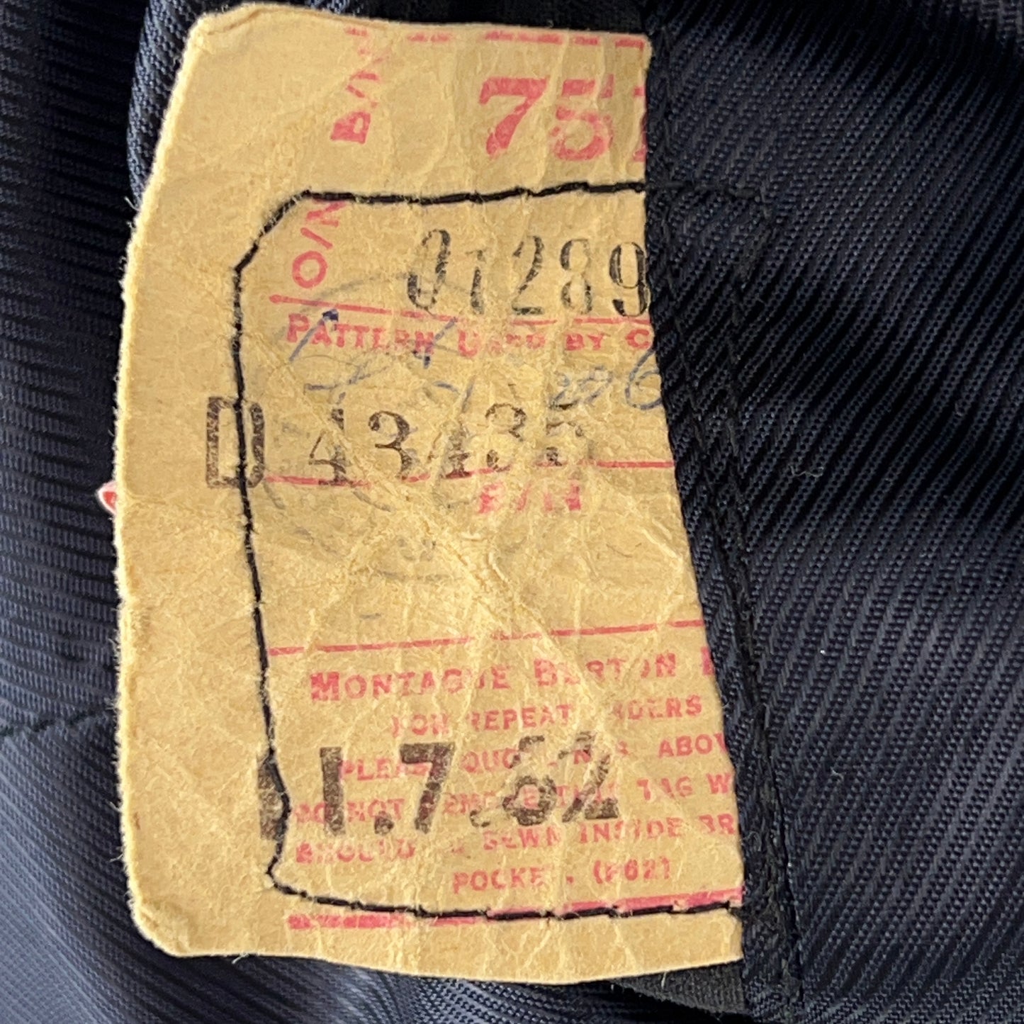 British Merchant Navy 60s Regimental Jacket - Large