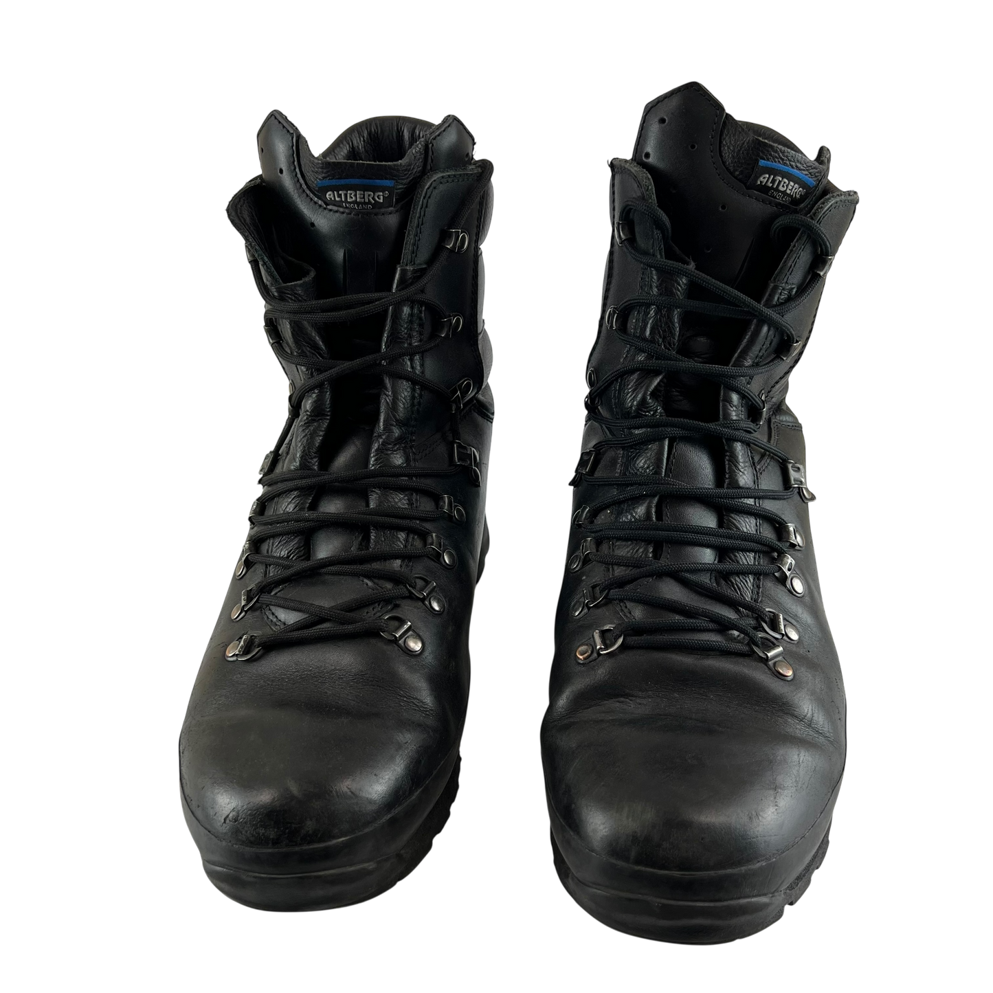 British Army Altberg Defender Black Combat Boots - Size 12M