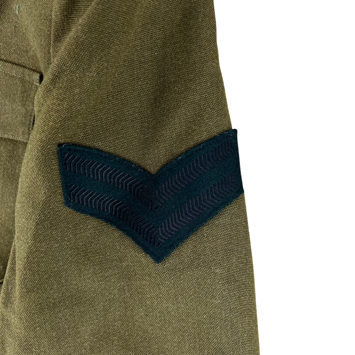 British Army Old Pattern No. 2 Olive Green Dress Jacket - Gurkha Rifles - Medium 176/100