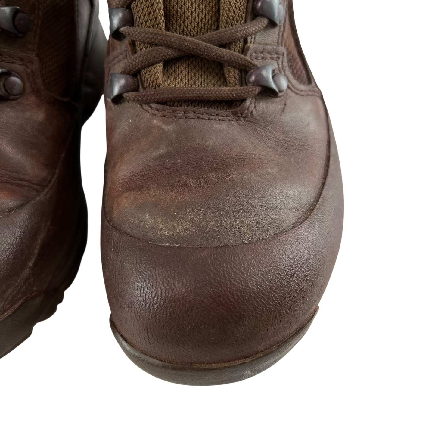 British Army HAIX Brown Combat Boots - Women's Size 4W