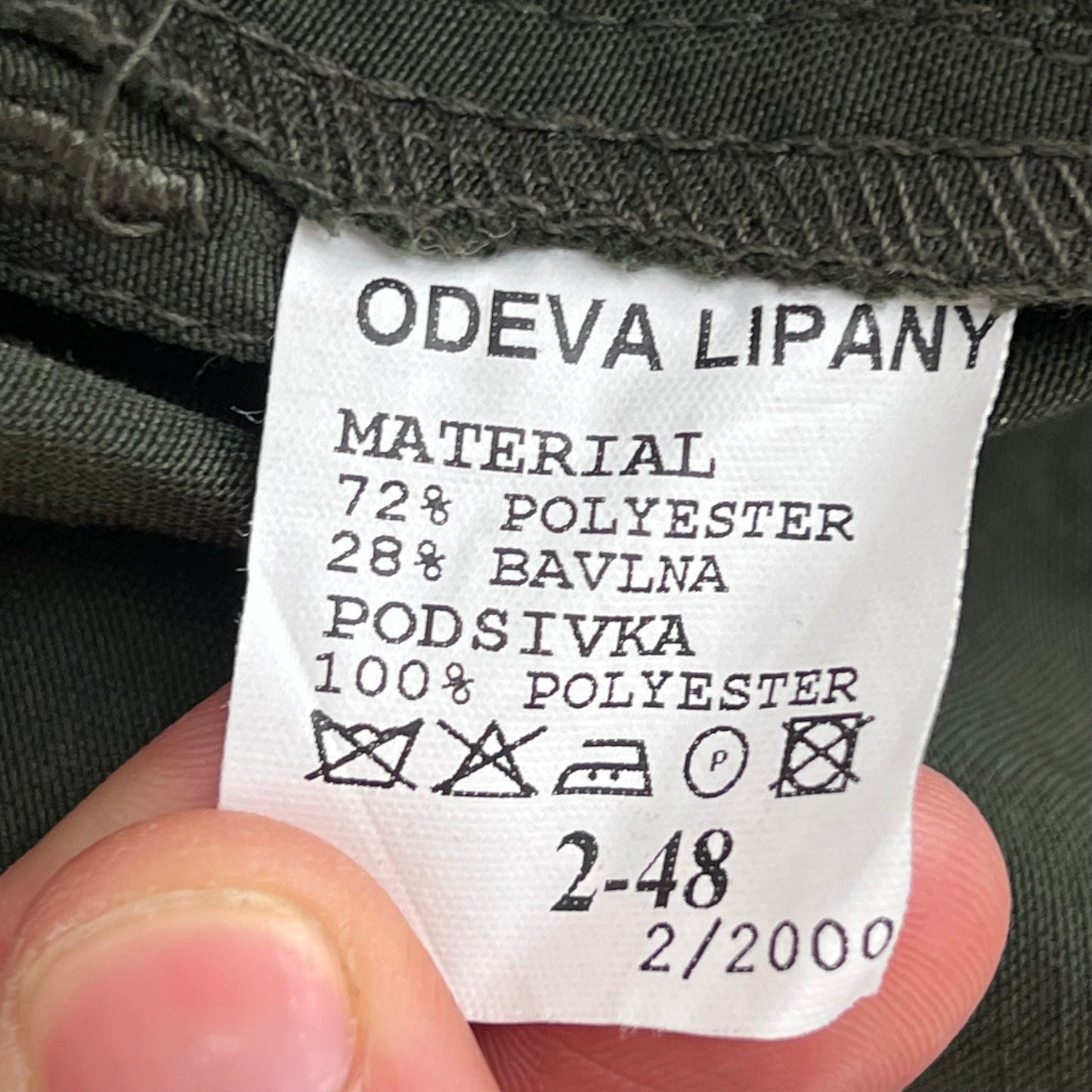Slovak Army M97 Parka Olive Drab - Large