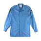German Navy Blue Long Sleeve Field Shirt - Large GrNr 3