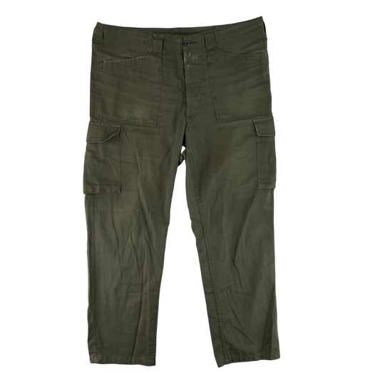 Austrian Army Olive Green Fatigue Trousers - W44 L30
