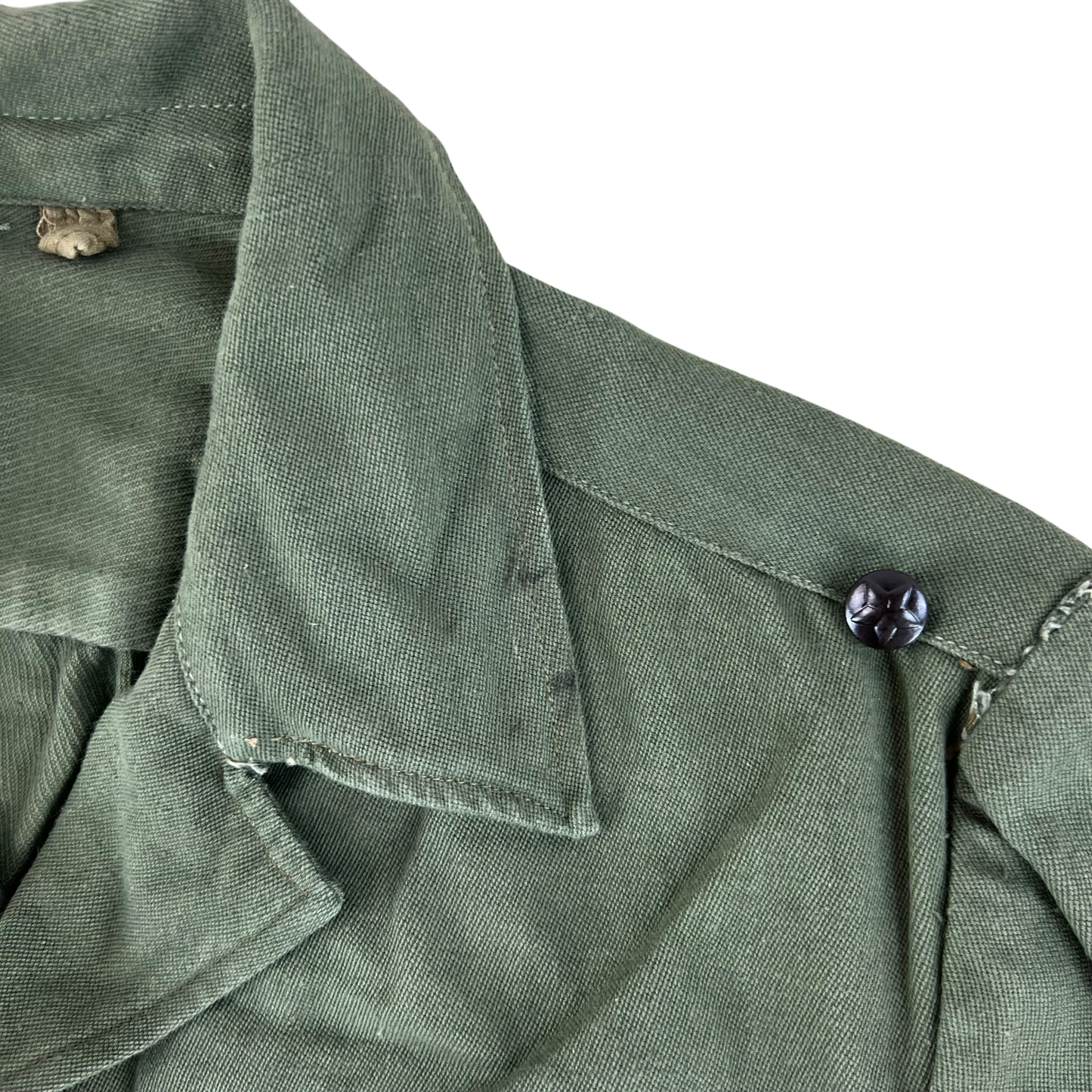 Bulgarian People's Army Olive Green Cossack Shirt - Medium