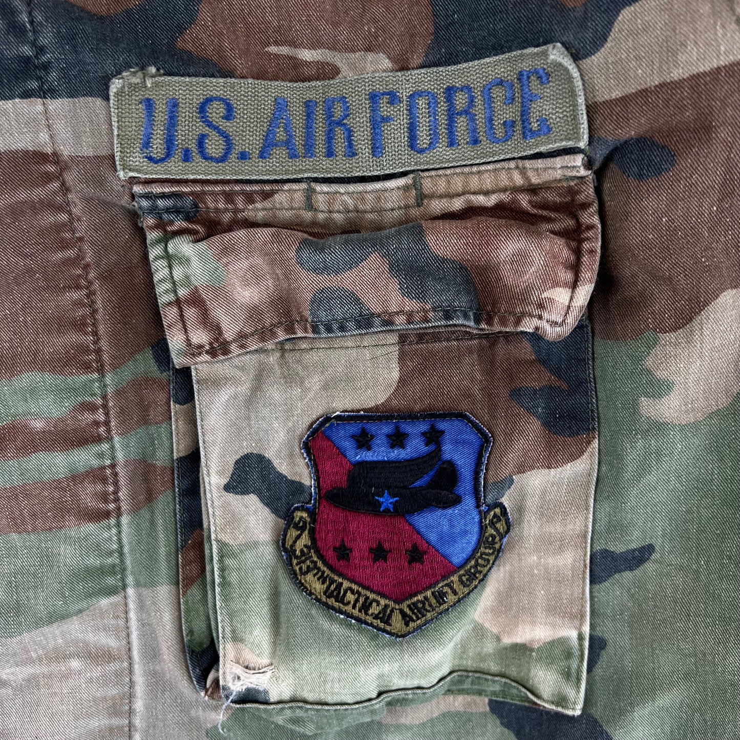 US Army M81 Woodland Camouflage BDU Combat Jacket -