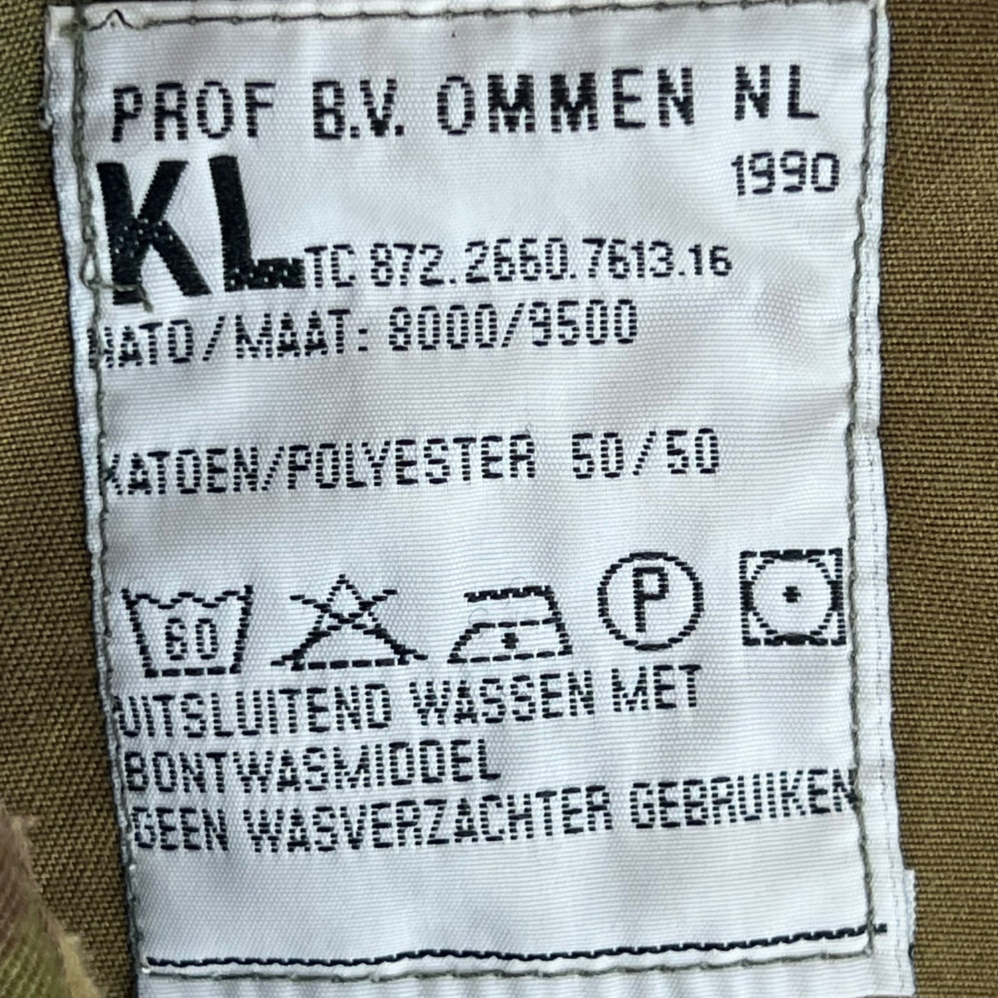Dutch Army M93 DPM Woodland Camouflage Combat Jacket - Medium