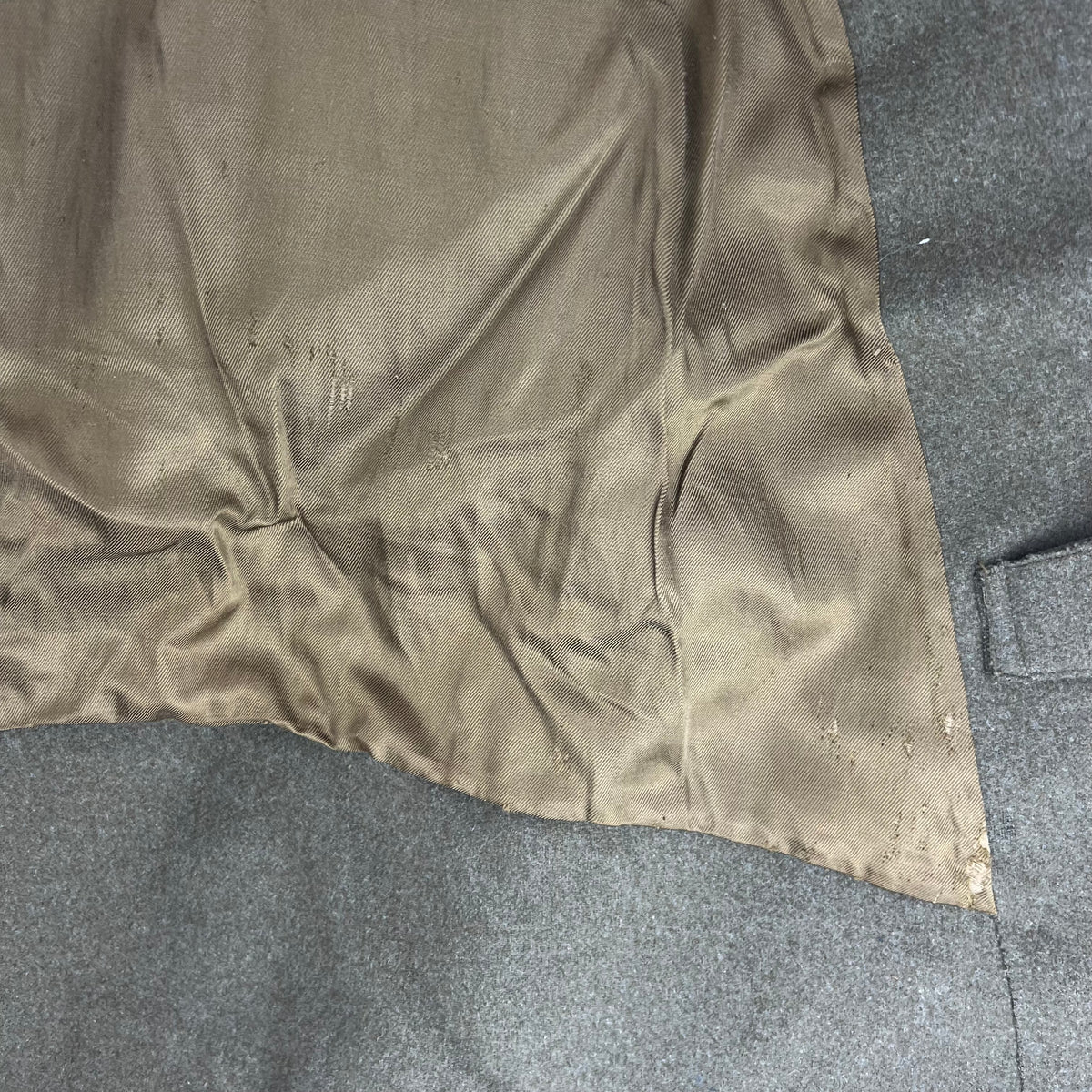 British Army 40s Dismounted 1940 Pattern Greatcoat - KRRC - Medium