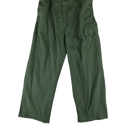 British Army Poly-Cotton Work Coveralls Olive Green - 160/84