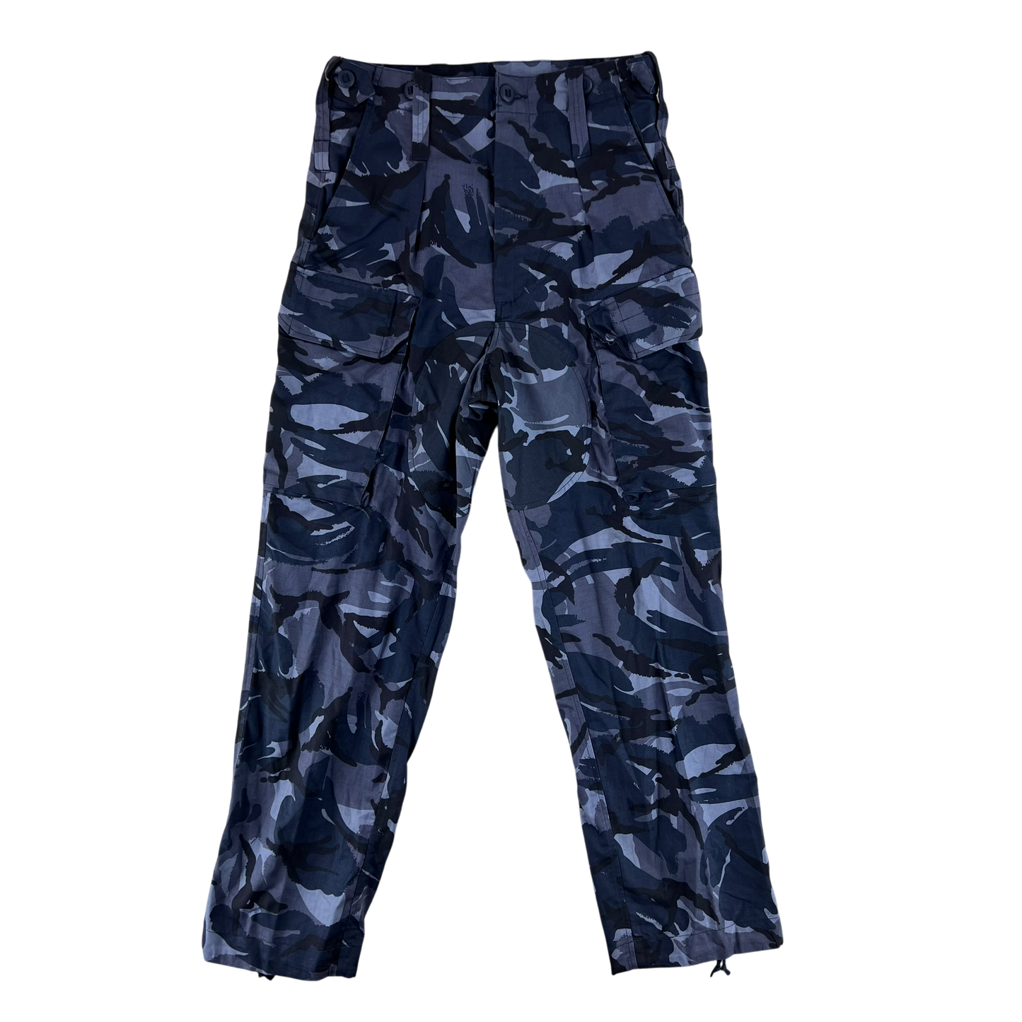 British Army OPFOR Blue DPM Camouflage Combat Trousers - W30 L30.5