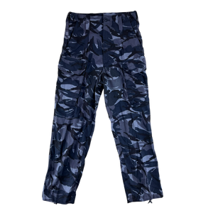 British Army OPFOR Blue DPM Camouflage Combat Trousers - W30 L30.5