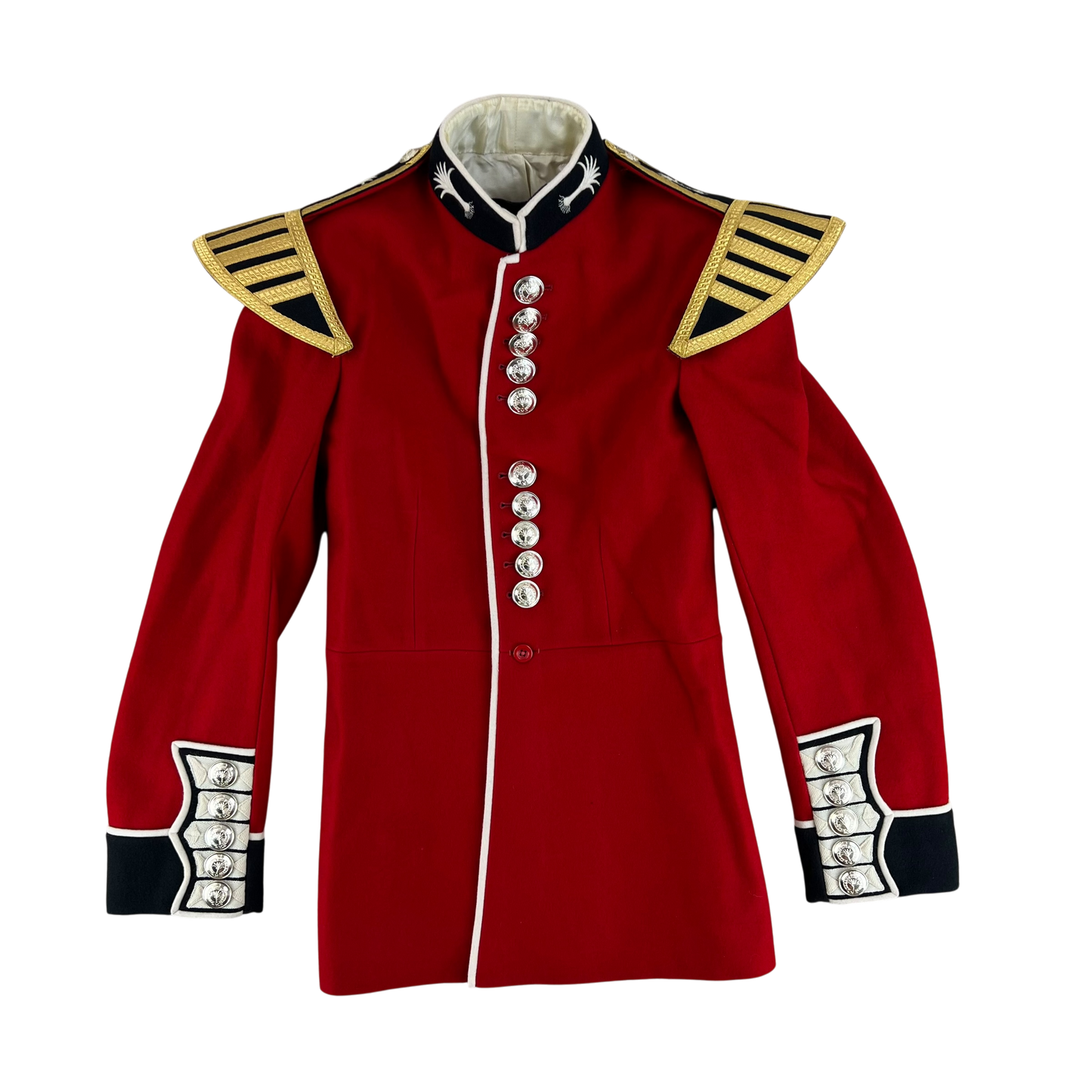 British Army Bandsman's Tunic Jacket w/ Wings - Welsh Guards - Small