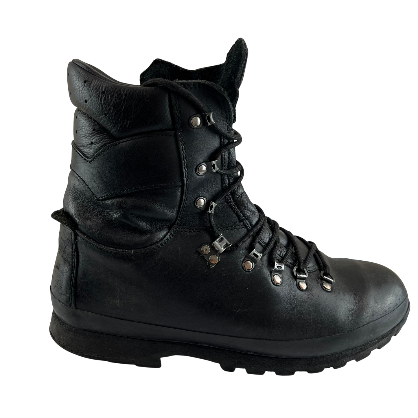 British Army Altberg Defender Black Combat Boots - Size 12M