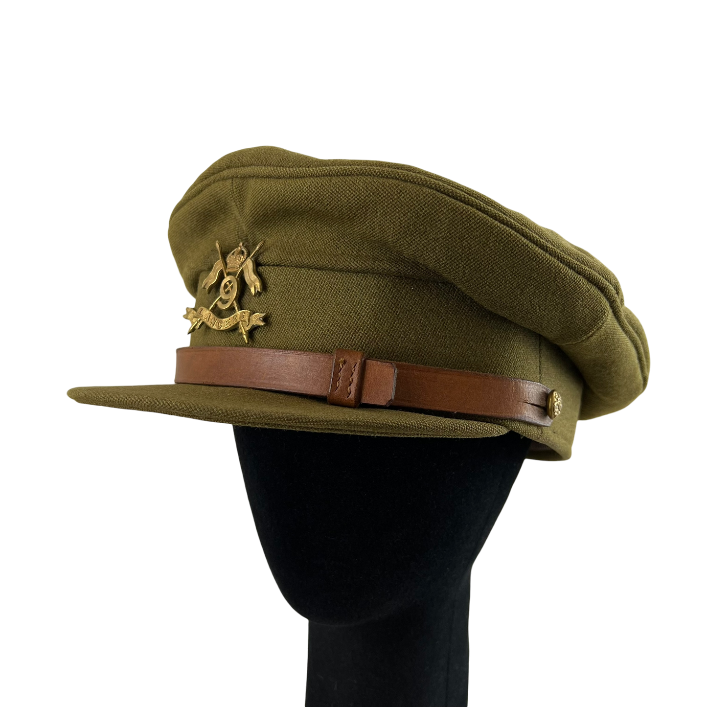 British Army 40s 50s Dress Cap - 9th Royal Lancers - Medium