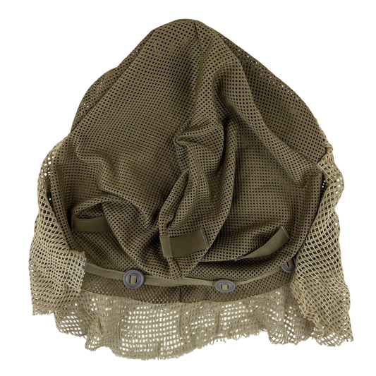 British Army S95 Desert Khaki Sniper Shroud Hood Skrim Cover