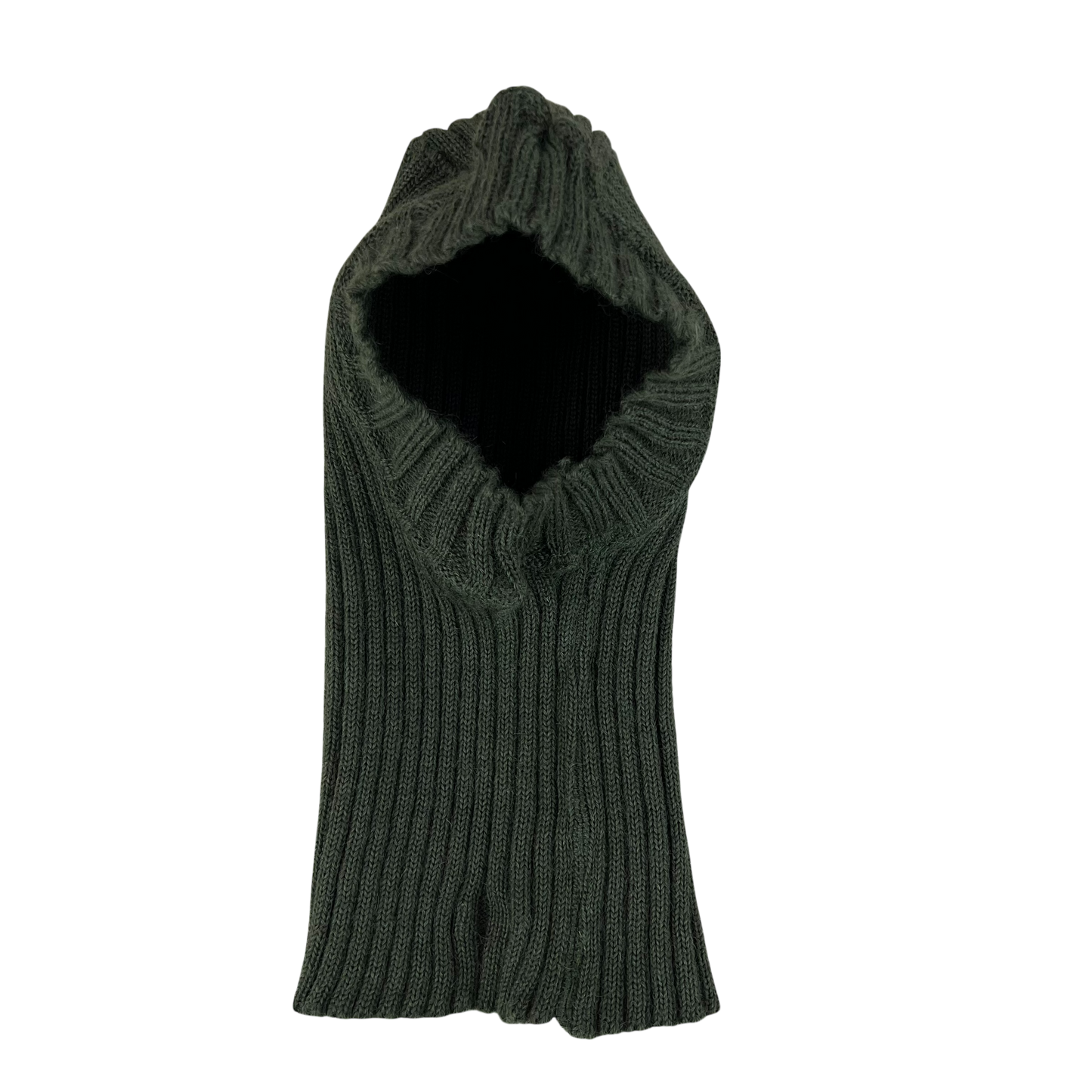 British Army Green Wool Balaclava - One Size