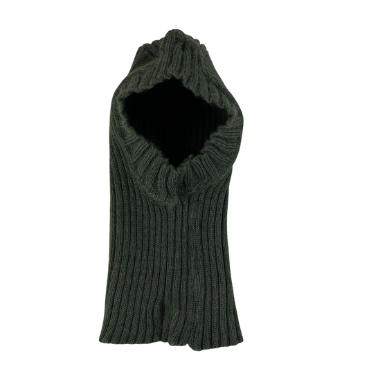 British Army Green Wool Balaclava - One Size