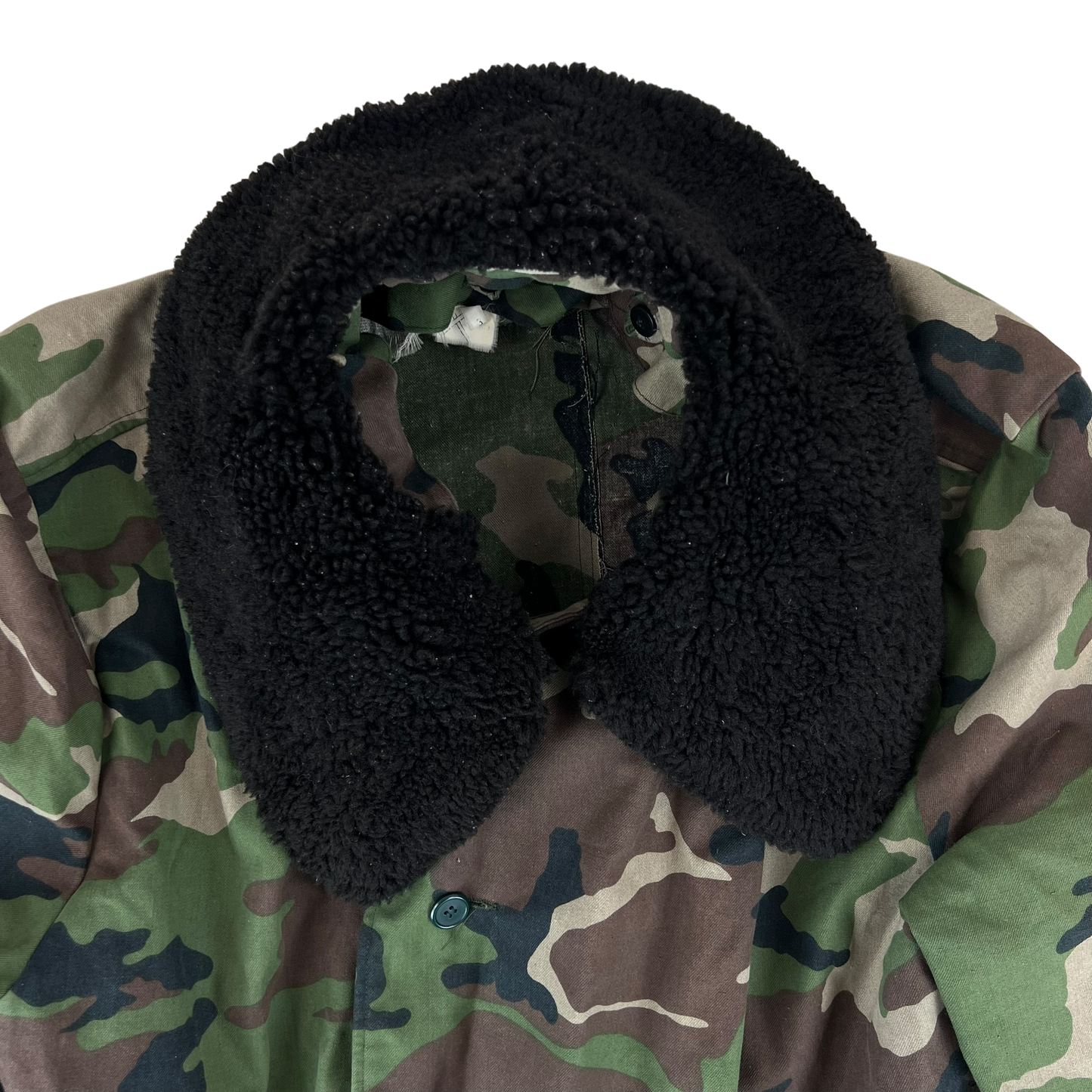 Slovak Army M97 Camouflage Dispatch Trench Coat - XX Large