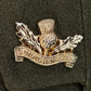 British Army 70s No. 2 Dress Jacket Khaki Green - Royal Regiment of Scotland - Medium SIZE 37